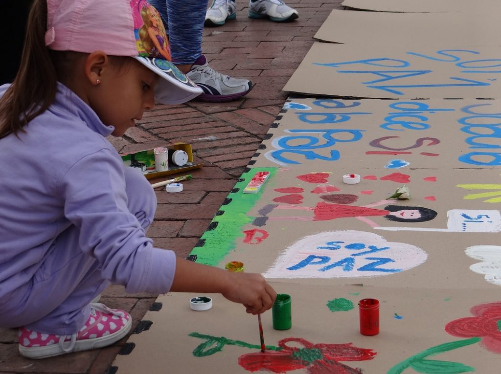 Jugando y hablado por la paz es una de las experiencias exitosas que se presentará en el foro. 
