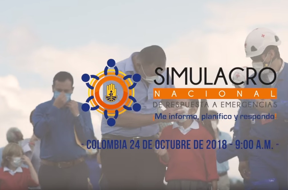 Colombia Se Prepara Para Realizar El Simulacro Nacional De Respuesta A Emergencia 2018 Soacha Ilustrada Soachailustrada Com